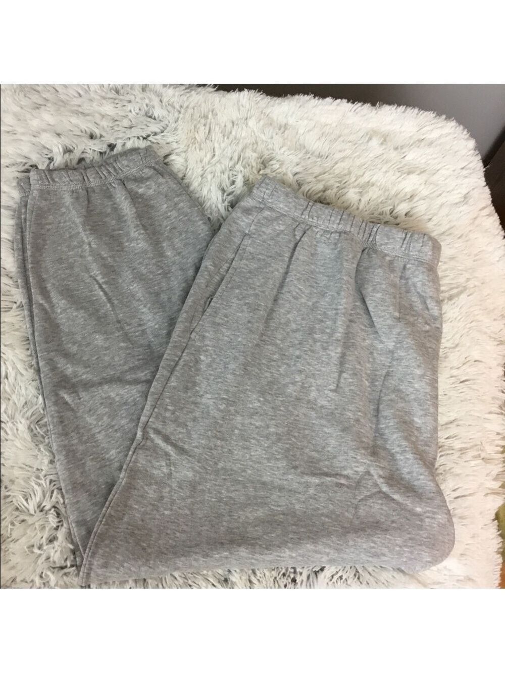 So 3X high rise lounge life oversized boyfriend jogger sweats gray fox h…